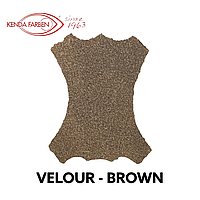 Краска для замши VELOUR KENDA FARBEN 100/1000 мл все цвета 1000, Коричневый (brown)