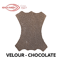 Краска для замши VELOUR KENDA FARBEN 100/1000 мл все цвета 1000, Шоколад (chocolate)