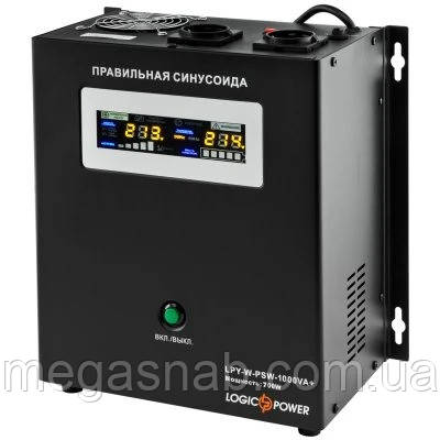 ДБЖ LogicPower LPY-W — PSW-1000VA+ (700 Вт) 10A/20A 12 вольтів, фото 1