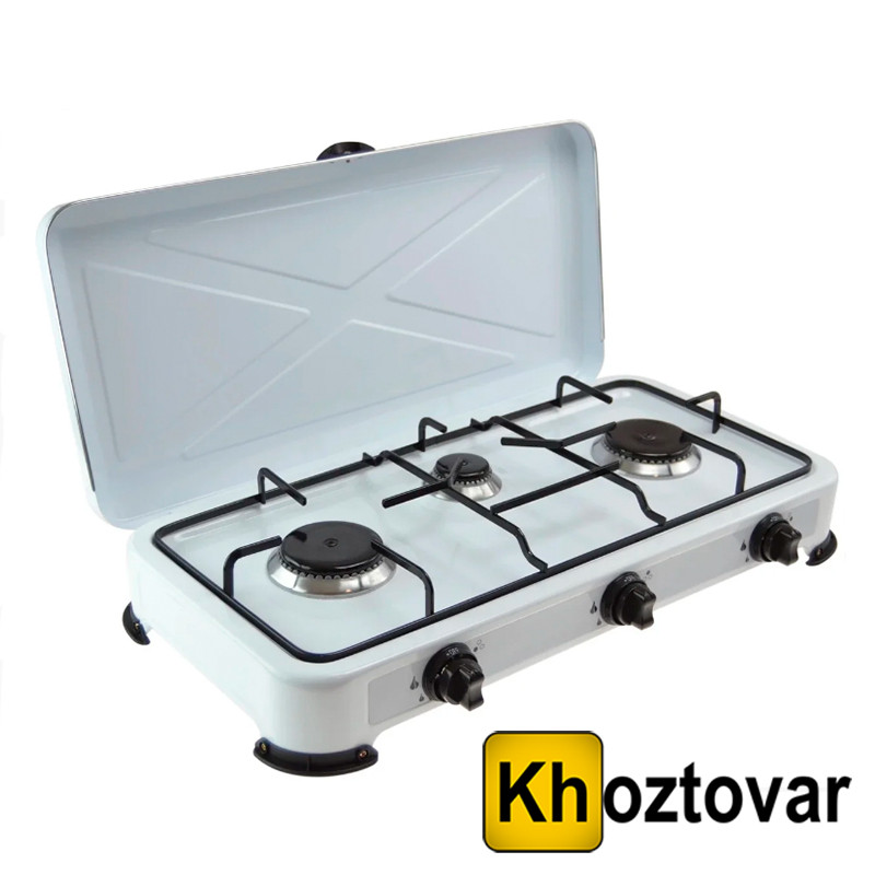 Газова плита на три конфорки Rainberg RB-002
