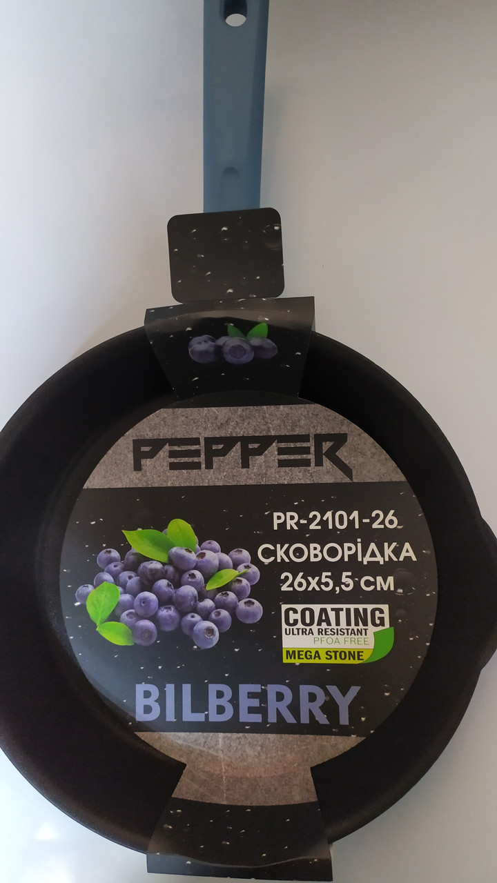 Сковорідка глибока BILBERRY 24х5,5см, PEPPER PR-2101-24