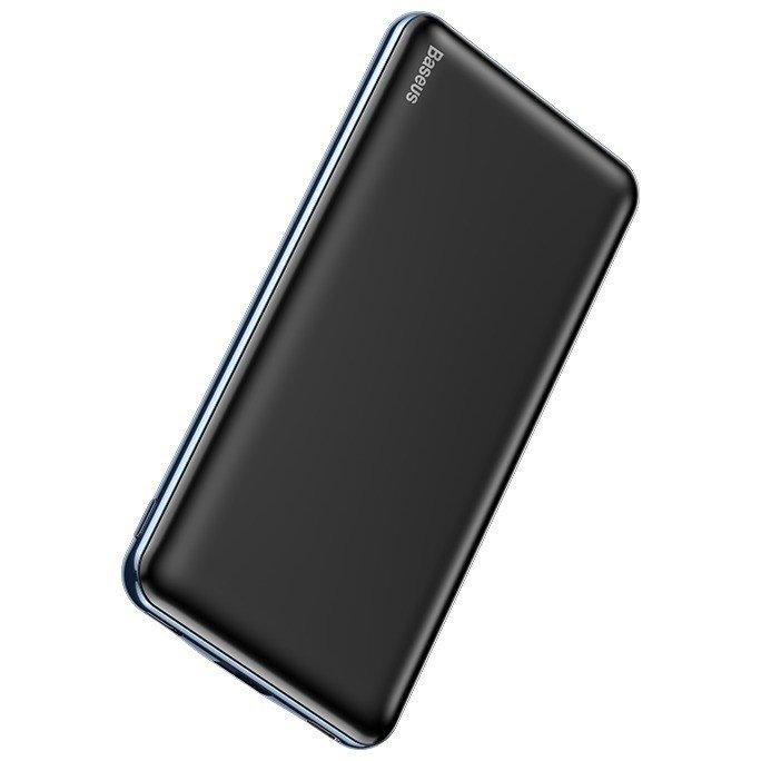 УМБ Power Bank (зовнішній акумулятор) для телефону Baseus Simbo 10000 мАг Чорний (PPALL-QB01)