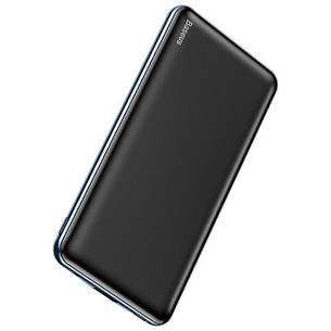 УМБ Power Bank (зовнішній акумулятор) для телефону Baseus Simbo 10000 мАг Чорний (PPALL-QB01), фото 1