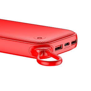 УМБ Power Bank (зовнішній акумулятор) для телефону Baseus Powerful 20000 мАг Червони (PPKC-A09), фото 4