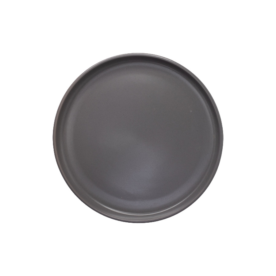 Тарілка сіра матова d18, фото 1