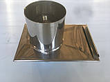 Шибер неіржавіюча сталь 0,8 мм,діаметр 150 мм димар, фото 10
