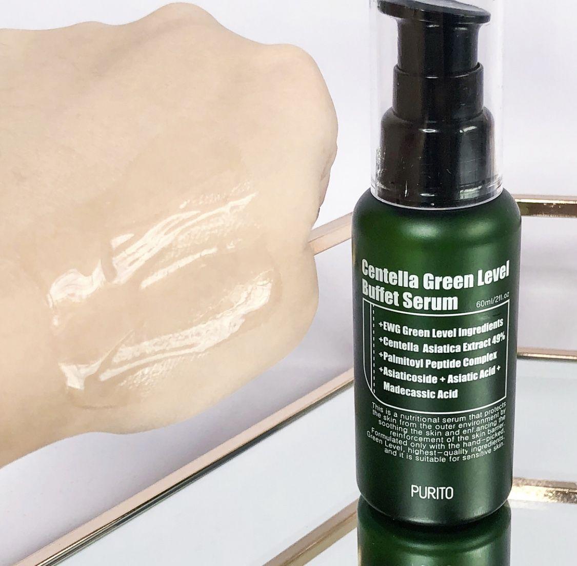 Сироватка для обличчя з екстрактом центели Purito Centella Green Level Buffet Serum 60 мл