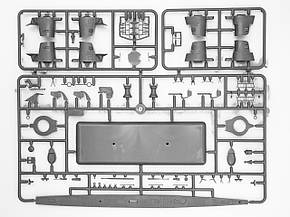 Збірна масштабна модель U-Boat Type IIB німецька підводний човен (1943) 1/144 ICM S010, фото 2