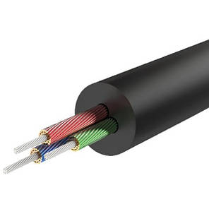 Кабель стерео для двох навушників Rexlis M 3.5 мм - 2 Jack F 3.5 мм Gold, метал, фото 4