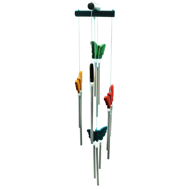 Дзвіночок фен шуй музика вітру Метелик, h-37 см, фото 1