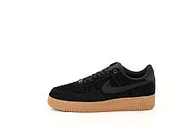 Чоловічі кросівки Nike Air Force Чорні, фото 2