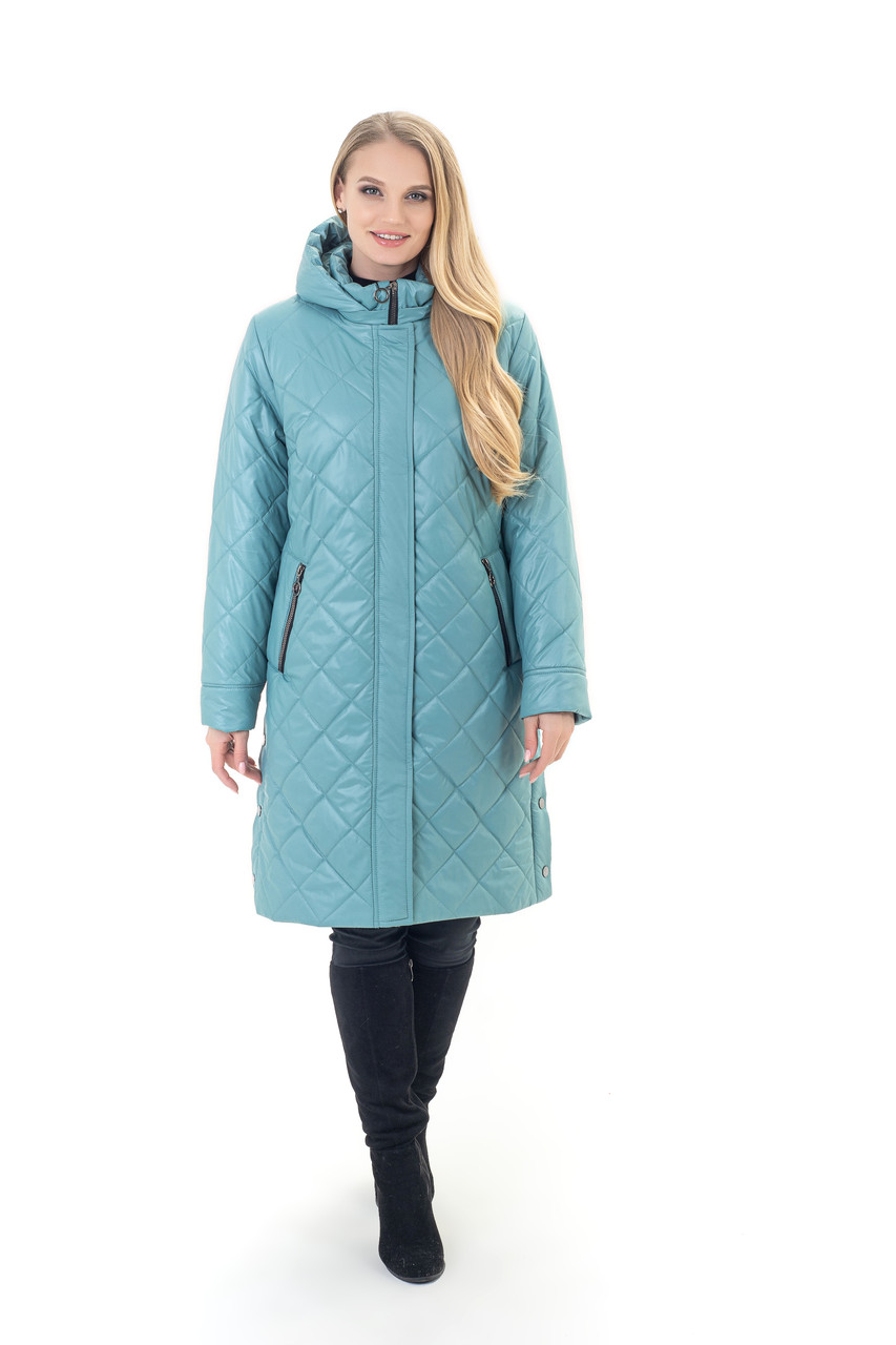 Женская длинная куртка больших размеров Liardi - фото 2 - id-p1351229557