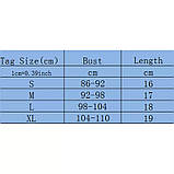 Сексуальне жіноче вбрання портупея сітка ремені на бюст бдсм, фото 2