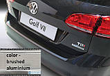 Пластикова накладка заднього бампера для Volkswagen Golf VII Variant / Alltrack 2013-2017, фото 2