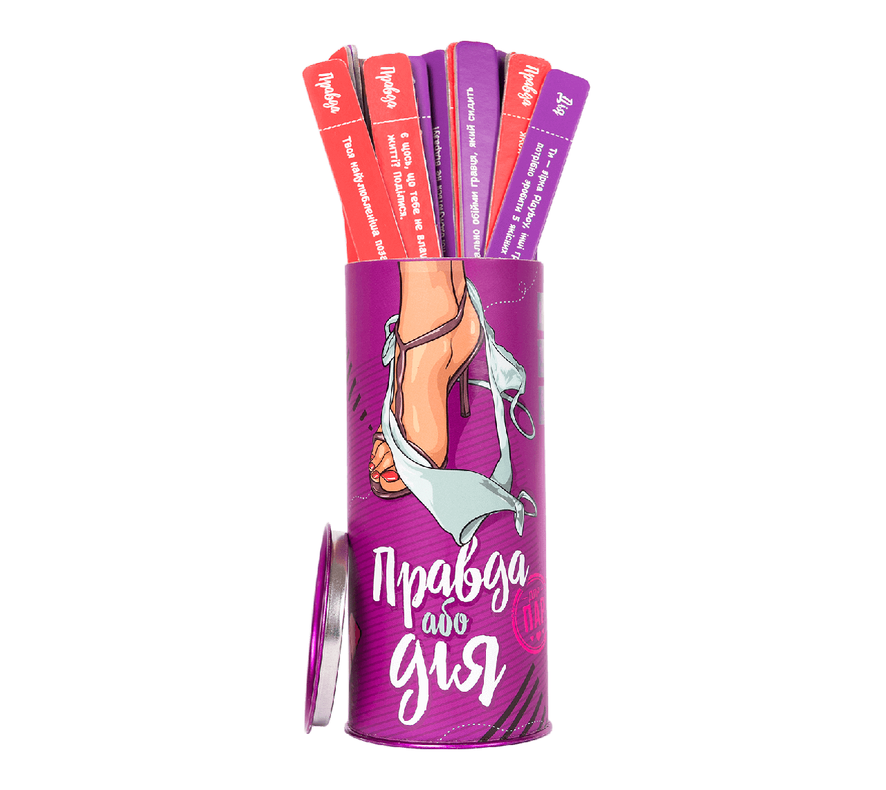 Настільна гра для пар "Правда або Дія: для Пар" карткова для дорослих 18+ для двох укр.