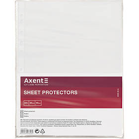 Файл Axent глянцевий, 90 мкм, 20 штук