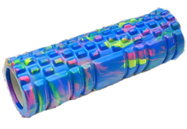 Масажер рулон для йоги MS 2126 матеріал EVA  Синій
