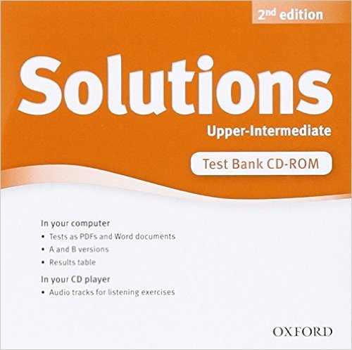 Solutions 2nd Edition Upper Intermediate Test CD-ROM