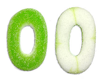 Жувальні цукерки Яблуневі Кільця PARK LANE 2кг, (4упак/ящ)