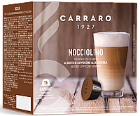 Кава в капсулах Дольче Густо - Carraro Nocciolino Dolce Gusto (16 капсул = 16 порцій)