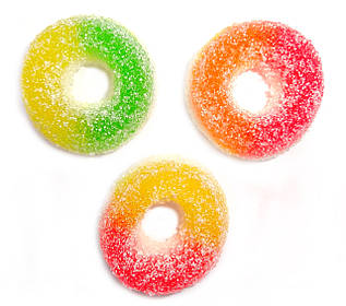 Жувальні цукерки Міні Кільця PARK LANE 2кг, (4упак/ящ)