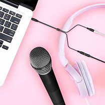 Перехідник Alitek для підключення мікрофона з 3pin 3,5 мм джек до смартфону, планшету -Refurbished, фото 3