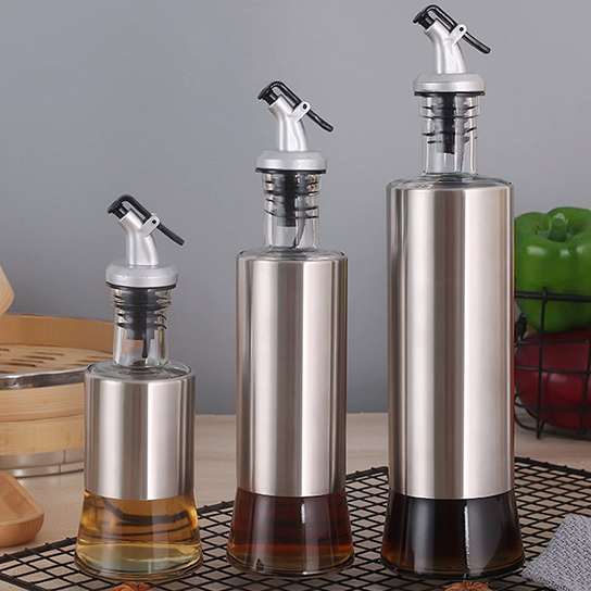 Скляна пляшка для рідких текстури. Модель RD-543-4, фото 1