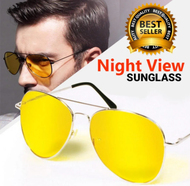 Антиблікові сонцезахисні окуляри SP Glasses Night View Aviator - фото 1 - id-p1218029981