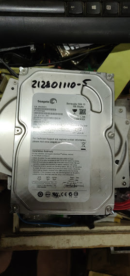 Жорсткий диск, Вінчестер, HDD 160 Gb / Гб Seagate Barracuda 7200.10 ST3160815AS 3.5 SATA2 № 212801110