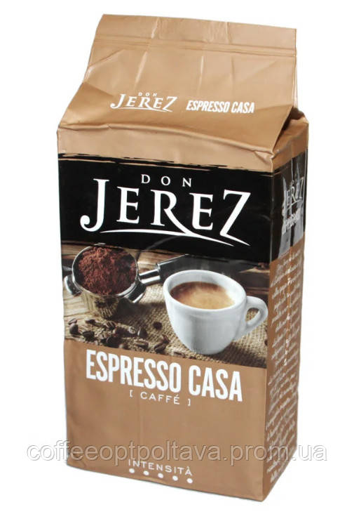 Кава мелена Don Jerez Espresso Casa 80 arabica 250 г, цена 75 грн