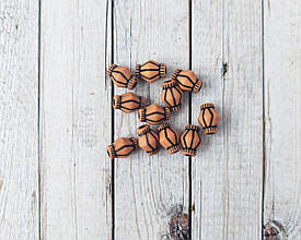 Декоративні намистини під кераміку 13*9 мм. 20 г