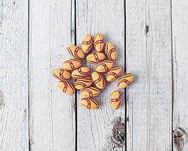 Декоративні намистини під кераміку 13*7 мм. 20 г