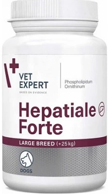 VetExpert Hepatiale Forte 550 Large Breed відновлення функцій печінки у собак великих 40таб (58464)