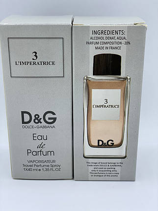 Dolce&Gabbana ` ' Imperatrice 3 тестер 40ml(Жіноча парфумована вода Імператриця 3 від ДОЛЬЧЕ і ГАББАНА), фото 1