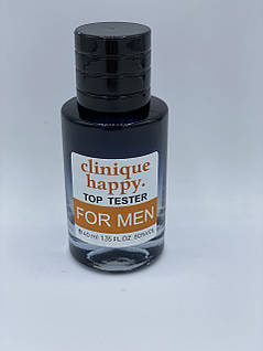 Clinique Happy For Men тестер 40 ml(Чоловіча парфумована вода Хепі від КЛІНІК), фото 4