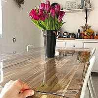 Скатертина на стіл М'яке скло Crystal 0.18 мм (MA-3493)