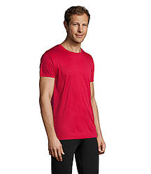 Спортивна футболка(унісекс), червоний, SOL'S SPRINT від XS до XXL