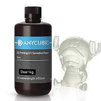 Фотополимерная смола Anycubic 405nm UV resin, 1 л, Оригинал в упаковке. Прозрачный