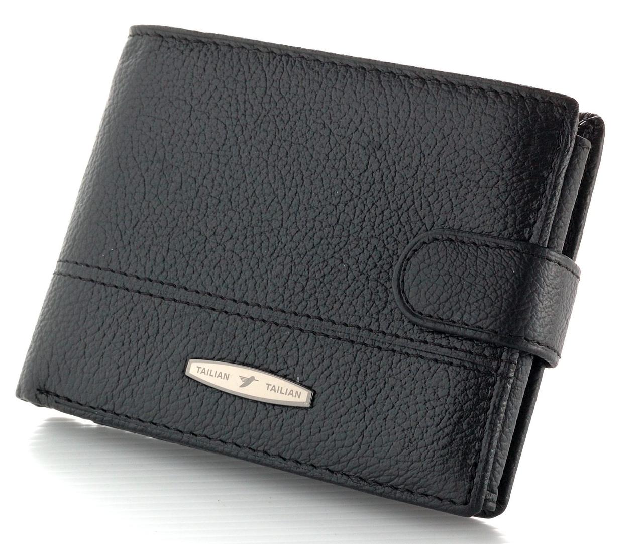 Чоловічий шкіряний гаманець правник TAILIAN великий, фото 1