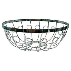 Фруктовниця кошик нержавіюча кругла для фруктів Empire EM 1326