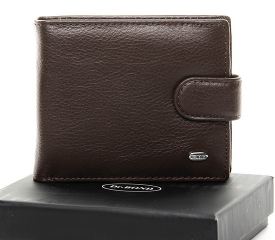 Чоловічий шкіряний гаманець Dr.Bond, фото 1