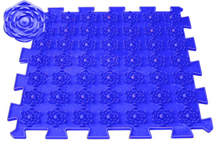 Акупунктурний масажний килимок Лотос 1 елемент