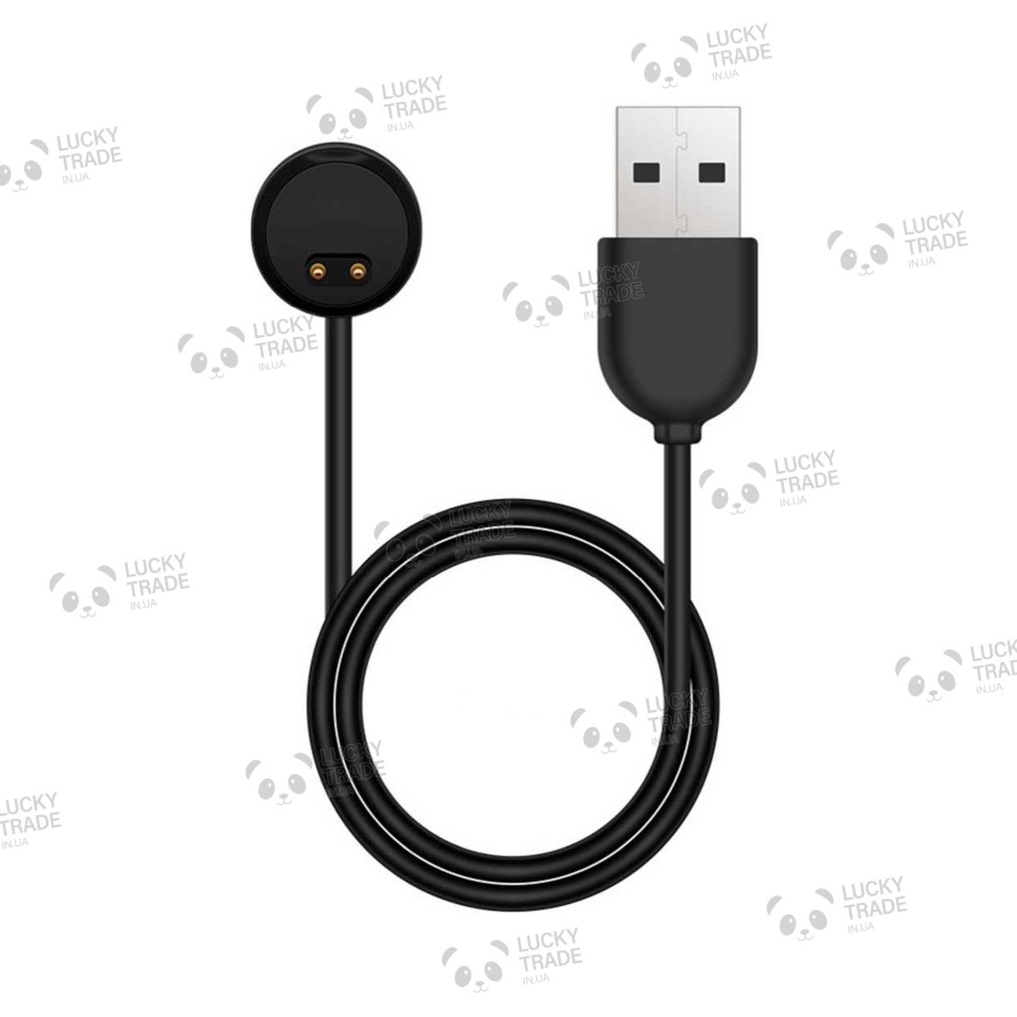 Кабель для зарядки Xiaomi Mi Smart Band 5 зарядка фітнес-браслета ЗУ Mi Fit USB charger Чорний 2372P