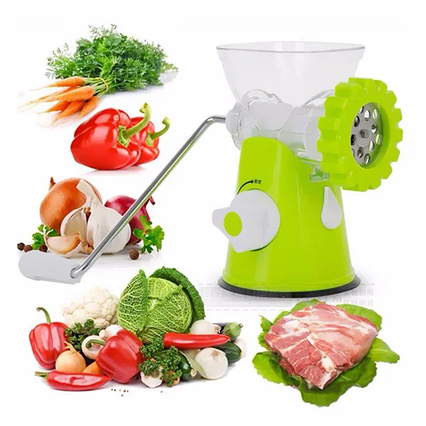 М'ясорубка ручна Multi function mincer Зелена., фото 1