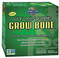 Препарат для росту кісток Garden of Life Vitamin Code Grow Bone System 120 капсул + 90 капсул