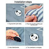 Тримач підковдри "Сердечко" 4 шт., фото 4