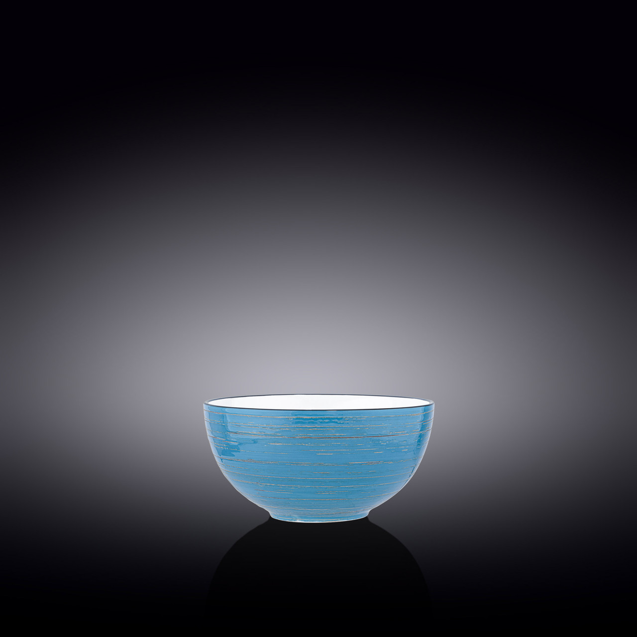 Салатник Wilmax Spiral Blue 250 мл d10,5 см порцеляна (669629 WL)