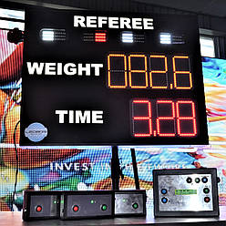 Табло для силового спорту (900х700 мм)