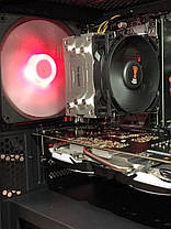 1stPlayer D3-G5 RGB + 3X FAN Tower / Intel Core i5-9400F (6 ядер по 2.9 - 4.1 GHz) / 16 GB DDR4 / 240 GB, фото 5