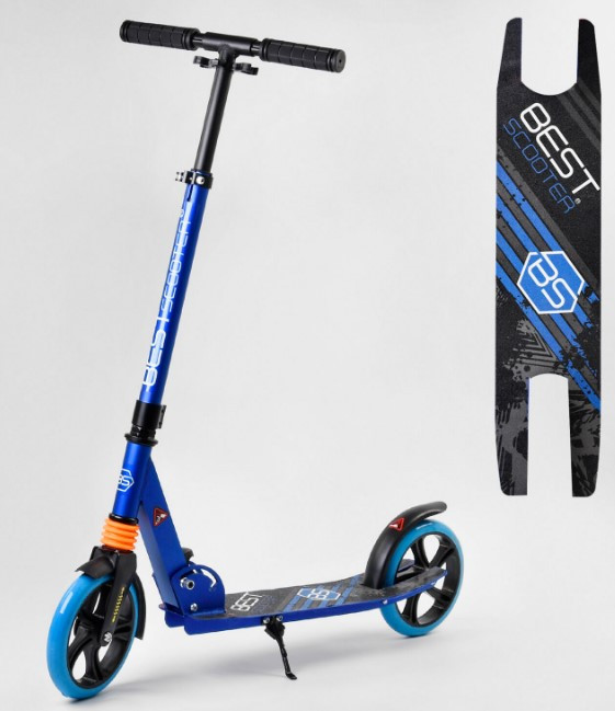 Самокат дитячий двоколісний для хлопчика дівчинки 5 6 7 років Best Scooter 212681